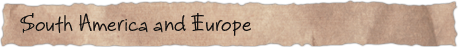 South America and Europe