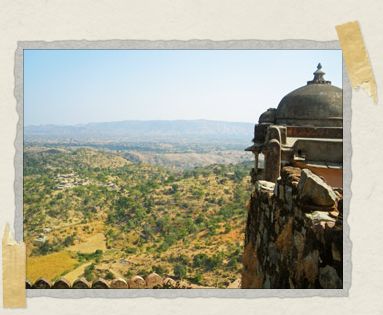 'From the palace you can see for miles in every direction