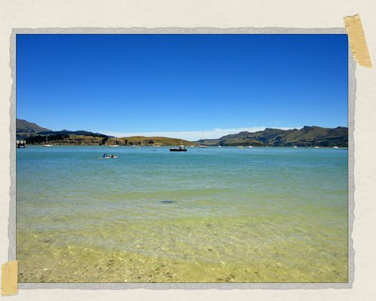 The color of the water there has to be seen to be believed 'The color of the water there has to be seen to be believed