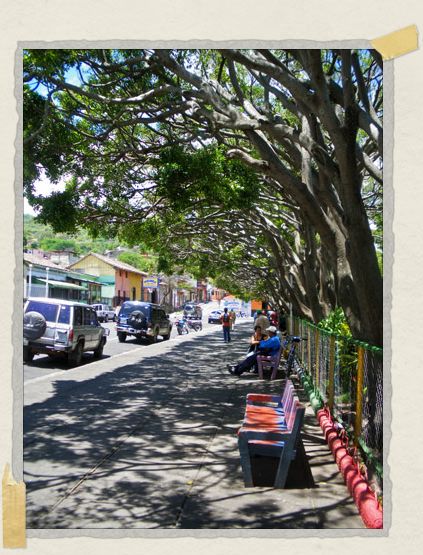 Nicaragua has heat, but there's always shade to be found somewhere, like Parque Ruben Dario in Matagalpa 'Nicaragua has heat, but there's always shade to be found somewhere, like Parque Ruben Dario in Matagalpa