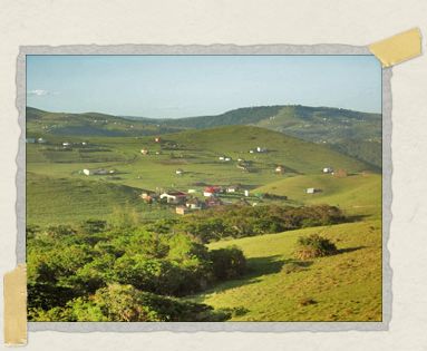 'Nqileni village, one of the poorest on the Wild Coast