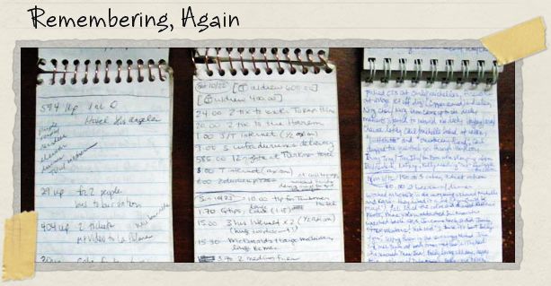 Remembering, Again Remembering, Again