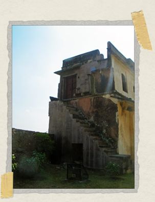'The guardhouse at the seventh gate of Kumbhalgarh
